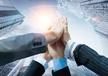 YY易游体育数控-集体展会合影